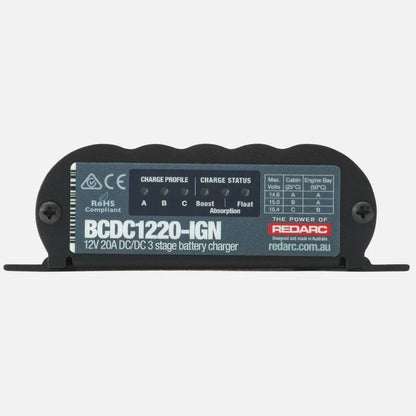 20A Ignition Control Under Bonnet DC Battery Charger