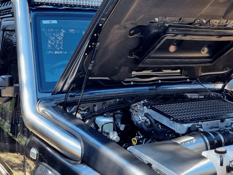 4? Stainless Steel Snorkel for the 76 Series Toyota Landcruiser