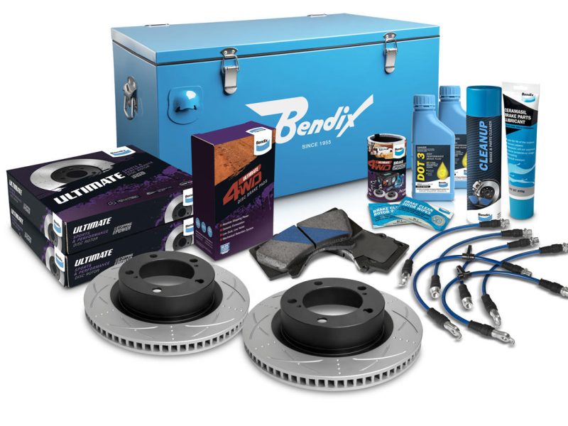 Front 0" Lift Brake Upgrade Kit to suit Toyota Land Cruiser 200 Series UZJ200 & VDJ200 up to 2012 with 340mm Rotor