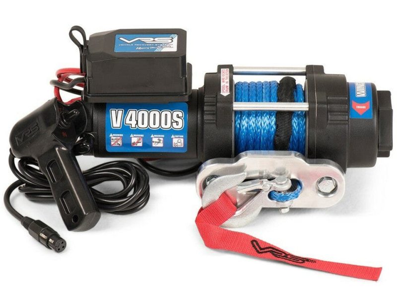 VRS V4000S Utility Electric Winch 12V 4000lb