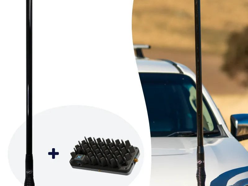 ANCA1101AU-04 -FI R41 VEHICLE BOOSTER PCK W/1,050mm GLOSS BLACK SMART