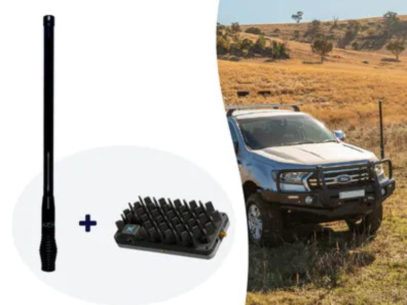 ANCA1103AU-04 CEL-FI R41 VEHICLE BOOSTER PCK W/ 780mm GLOSS BLACK SMART