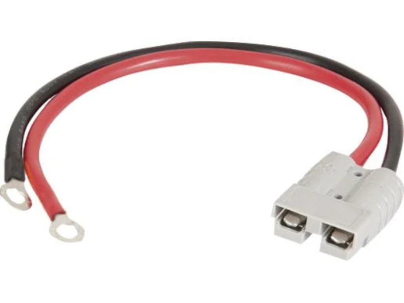 Drivetech 4x4 50A Anderson Plug to Eye Terminal Connector Lead - DTAPE