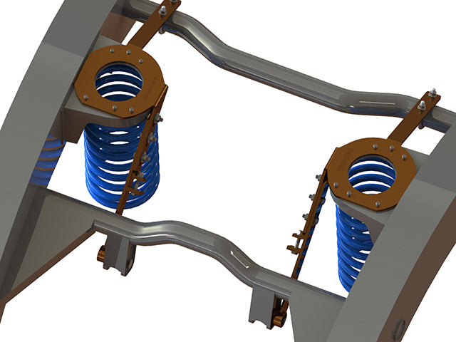 Superior Coil Tower Brace Suitable For Nissan Patrol GQ/GU Wagon No Body Lift (Kit) - GUGQWTOPBRA
