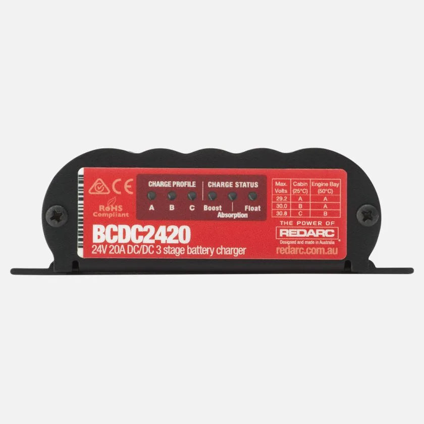 24V 20A Low Voltage Under Bonnet DC Battery Charger - Image 2