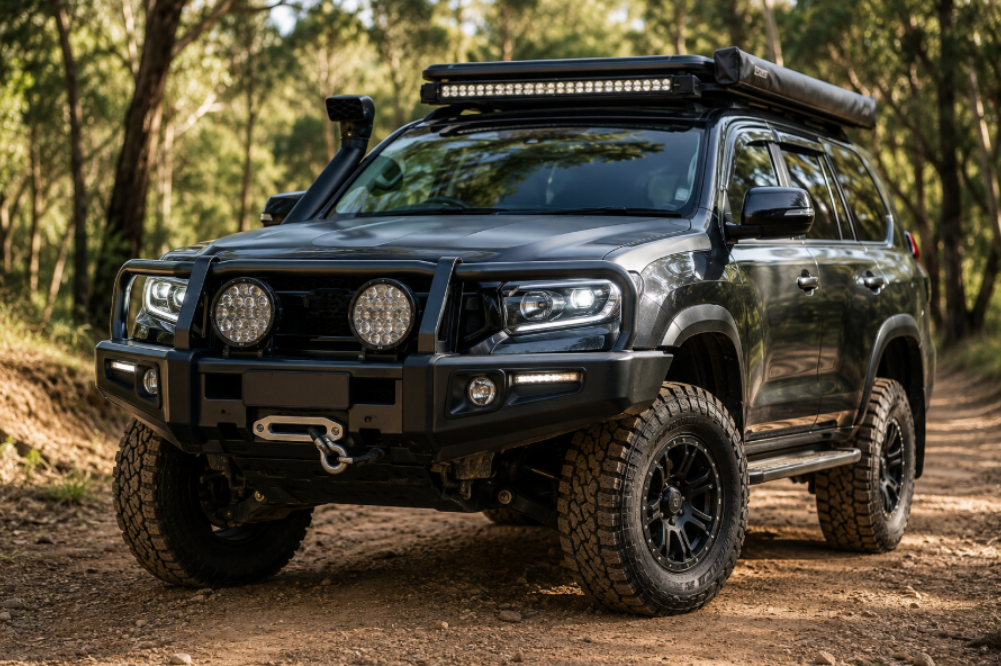 Well-maintained 4WD ready for off-road adventures